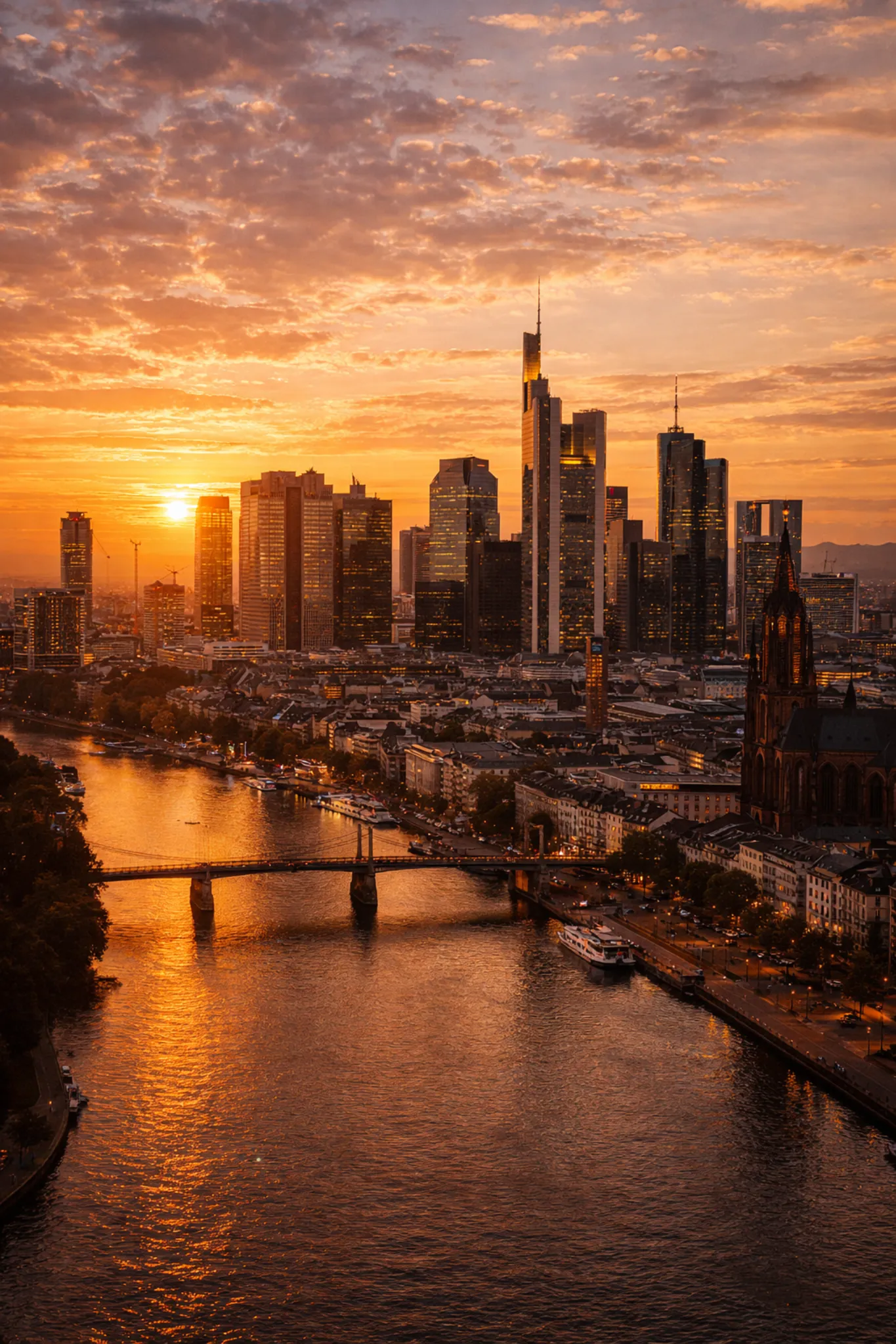 Frankfurt skyline