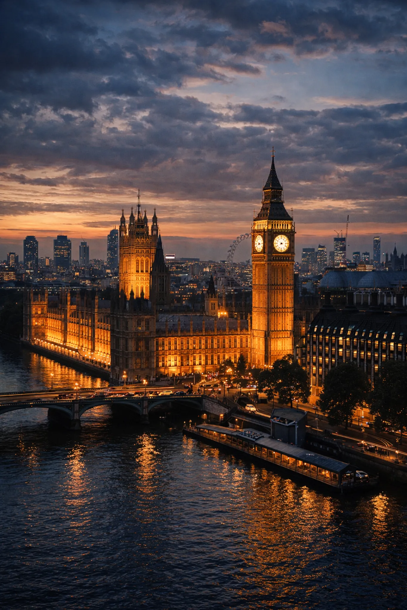 London skyline