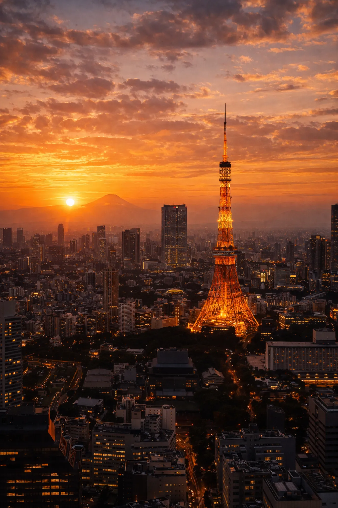 Tokyo skyline